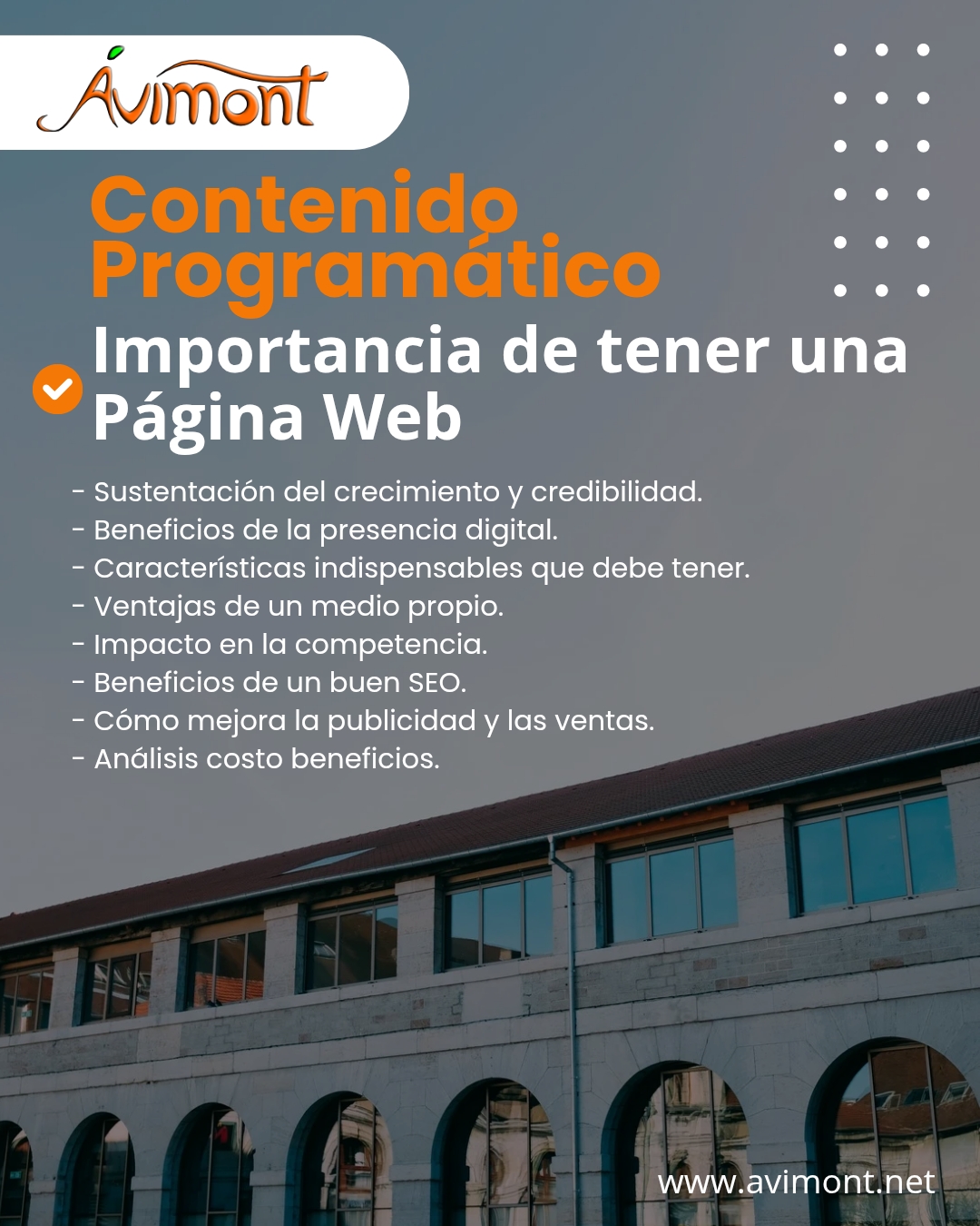 Contenido Importancia de las Páginas Webs