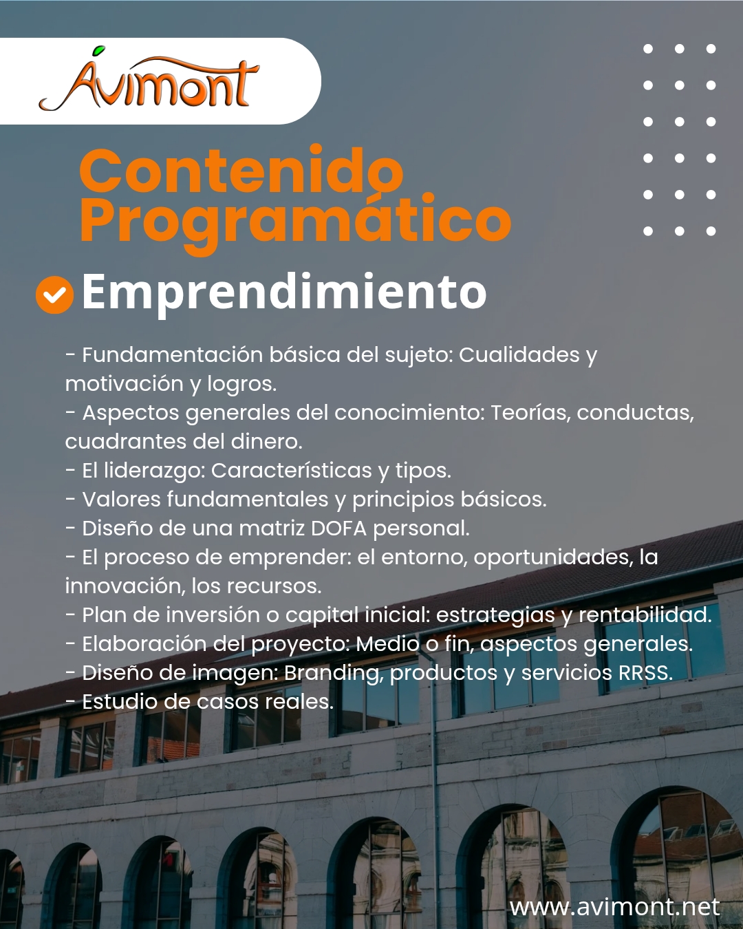 Contenido Emprendimiento