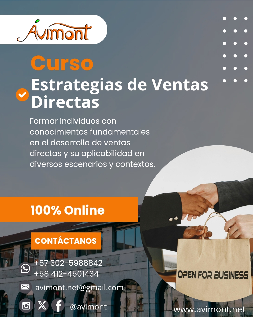 Curso de Estrategias de Ventas Directas
